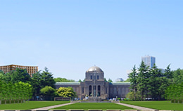 Meiji Memorial Picture Gallery front lawn area